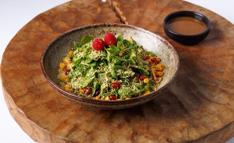 GRILLED CORN & BABY RUCOLA (L)